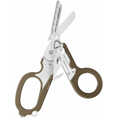 Ciseaux multifonction leatherman raptor rescue coyote 832174 6 fonctions + étui - Publicité Ciseaux multifonction leatherman raptor rescue coyote 832174 6 fonctions + étui - Publicité