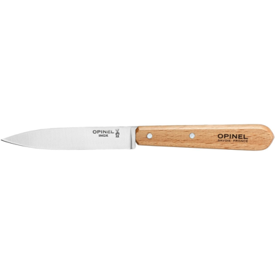 Couteau d'office Opinel 112 - Naturel, Inox, 18cm - Publicité Couteau d'office Opinel 112 - Naturel, Inox, 18cm - Publicité
