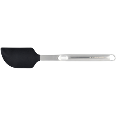 KitchenAid Spatule grattoir kitchen aid en silicone et manche en acier inoxydable - Publicité KitchenAid Spatule grattoir kitchen aid en silicone et manche en acier inoxydable - Publicité