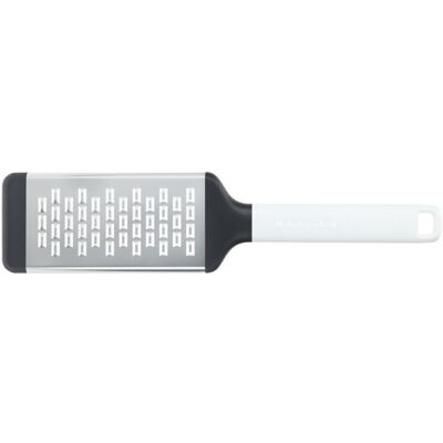 KitchenAid Râpe à fromage kitchen aid en acier inoxydable blanc porcelaine Blanc porcelaine - Publicité KitchenAid Râpe à fromage kitchen aid en acier inoxydable blanc porcelaine Blanc porcelaine - Publicité