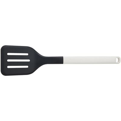 KitchenAid Spatule ajourée kitchen aid en nylon 34cm Blanc porcelaine - Publicité KitchenAid Spatule ajourée kitchen aid en nylon 34cm Blanc porcelaine - Publicité