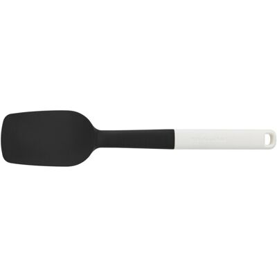 KitchenAid Spatule cuillère kitchen aid en silicone 30cm Blanc porcelaine - Publicité KitchenAid Spatule cuillère kitchen aid en silicone 30cm Blanc porcelaine - Publicité