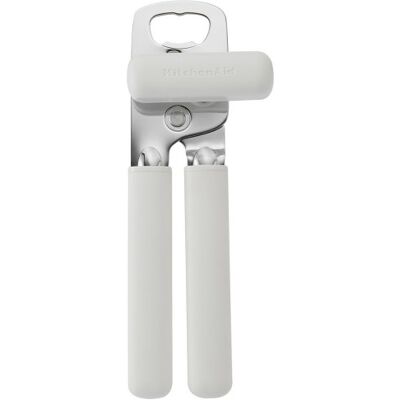 KitchenAid Ouvre-boîte kitchen aid en acier inoxydable blanc porcelaine Blanc porcelaine - Publicité KitchenAid Ouvre-boîte kitchen aid en acier inoxydable blanc porcelaine Blanc porcelaine - Publicité