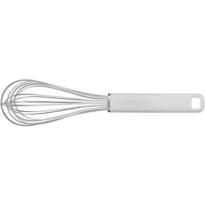 KitchenAid Fouet kitchen aid en acier inoxydable 27cm Blanc porcelaine - Publicité KitchenAid Fouet kitchen aid en acier inoxydable 27cm Blanc porcelaine - Publicité