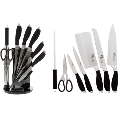 Ensemble de couteaux de cuisine Pradel Excellence - Bloc de 7 accessoires - Publicité Ensemble de couteaux de cuisine Pradel Excellence - Bloc de 7 accessoires - Publicité