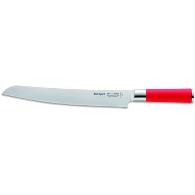Couteau à pain dick red spirit acier inoxydable 26cm manche rouge - Publicité Couteau à pain dick red spirit acier inoxydable 26cm manche rouge - Publicité