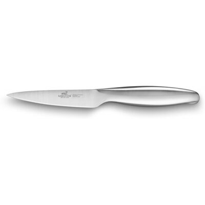 Couteau d'office sabatier fuso nitro+ lame sandvik 10cm tout inox - Publicité Couteau d'office sabatier fuso nitro+ lame sandvik 10cm tout inox - Publicité