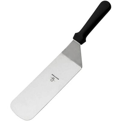 Pelle coudée professionnelle matfer acier inox semi-flexible 20cm - Publicité Pelle coudée professionnelle matfer acier inox semi-flexible 20cm - Publicité
