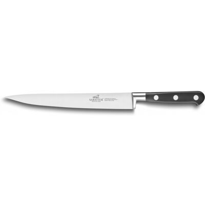 Couteau filet de sole sabatier idéal inox 100% forgé lame flexible 20cm - Publicité Couteau filet de sole sabatier idéal inox 100% forgé lame flexible 20cm - Publicité