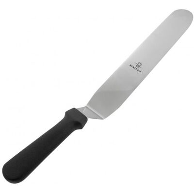 Spatule coudée professionnelle matfer acier inox flexible 31cm - Publicité Spatule coudée professionnelle matfer acier inox flexible 31cm - Publicité