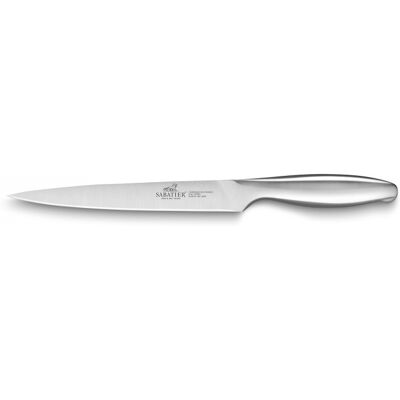 Couteau filet de sole sabatier fuso nitro+ lame flexible sandvik 20cm tout inox - Publicité Couteau filet de sole sabatier fuso nitro+ lame flexible sandvik 20cm tout inox - Publicité