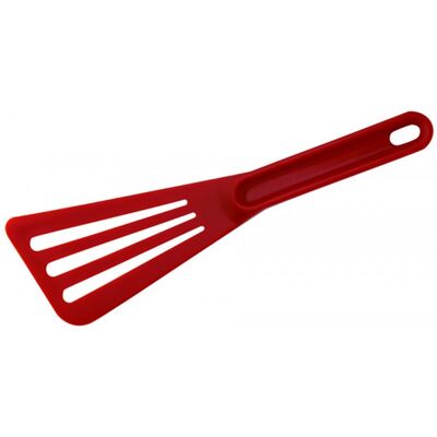 Spatule ajourée matfer pelton exoglass® rouge - Publicité Spatule ajourée matfer pelton exoglass® rouge - Publicité