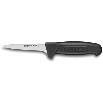 Fischer-Bargoin Couteau à désosser professionnel fischer haccp lame usée 11cm manche noir - Publicité Fischer-Bargoin Couteau à désosser professionnel fischer haccp lame usée 11cm manche noir - Publicité