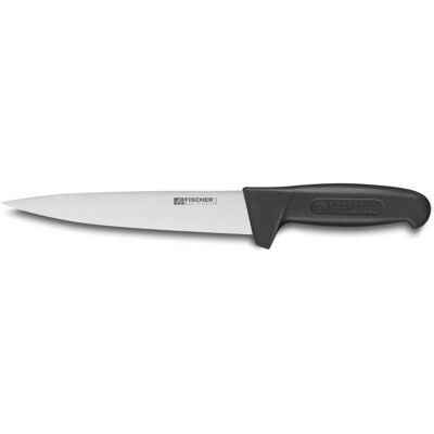 Fischer-Bargoin Couteau à saigner professionnel fischer haccp 20cm manche noir - Publicité Fischer-Bargoin Couteau à saigner professionnel fischer haccp 20cm manche noir - Publicité