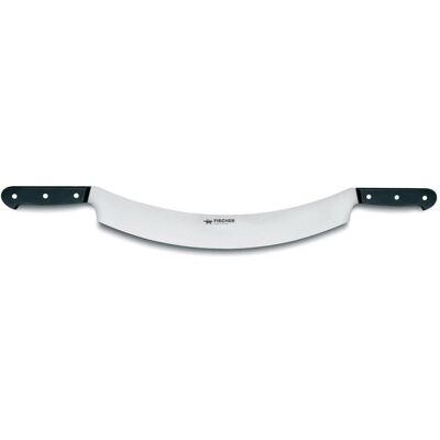 Fischer-Bargoin Couteau à fromage professionnel fischer 2 manches lame courbée 35cm Noir - Publicité Fischer-Bargoin Couteau à fromage professionnel fischer 2 manches lame courbée 35cm Noir - Publicité