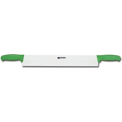 Fischer-Bargoin Couteau à fromage professionnel fischer 2 manches lame 40cm Vert - Publicité Fischer-Bargoin Couteau à fromage professionnel fischer 2 manches lame 40cm Vert - Publicité