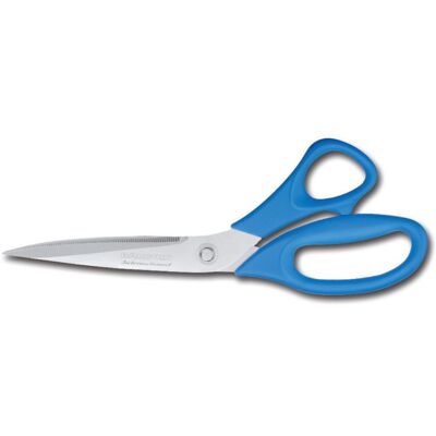 Fischer-Bargoin Ciseaux à poisson bargoin 27,5cm lame crantée inox manche bleu - Publicité Fischer-Bargoin Ciseaux à poisson bargoin 27,5cm lame crantée inox manche bleu - Publicité