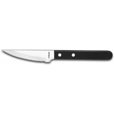 Couteau à steak jumbo amefa inox et abs noir - Publicité Couteau à steak jumbo amefa inox et abs noir - Publicité