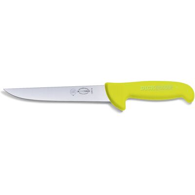Couteau à saigner dick ergogrip lame 21cm manche synthétique Jaune - Publicité Couteau à saigner dick ergogrip lame 21cm manche synthétique Jaune - Publicité