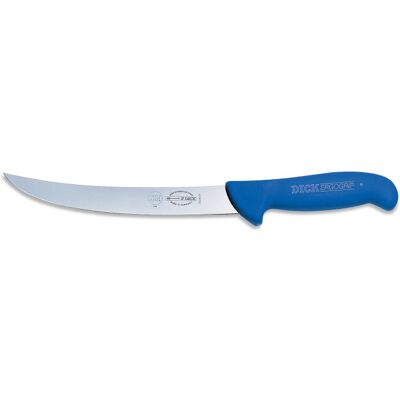 Couteau à découper dick ergogrip manche bleu 21 cm - Publicité Couteau à découper dick ergogrip manche bleu 21 cm - Publicité