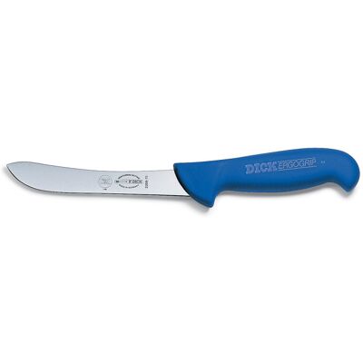 Couteau à découper dick ergogrip lame à pointe large manche bleu 13 cm - Publicité Couteau à découper dick ergogrip lame à pointe large manche bleu 13 cm - Publicité