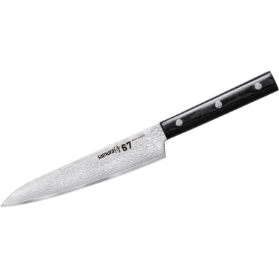 Couteau Universel Samura Damascus 67 - Outil de Cuisine - Publicité Couteau Universel Samura Damascus 67 - Outil de Cuisine - Publicité