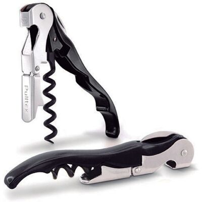 ouvre-bouteille Pulltex Pulltaps Noir - Étui - Publicité ouvre-bouteille Pulltex Pulltaps Noir - Étui - Publicité