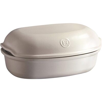 Moule à pain artisan emile henry en céramique 5l Lin - Publicité Moule à pain artisan emile henry en céramique 5l Lin - Publicité
