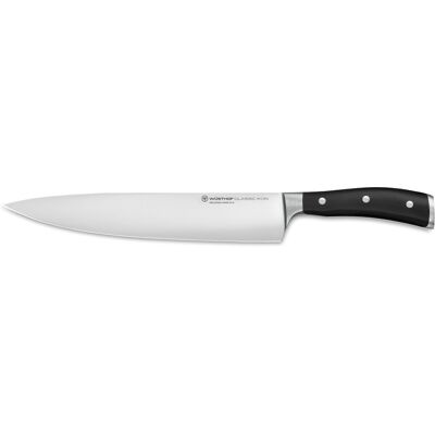 Wusthof Couteau chef classic ikon de wüsthof - lame 26 cm - Publicité Wusthof Couteau chef classic ikon de wüsthof - lame 26 cm - Publicité