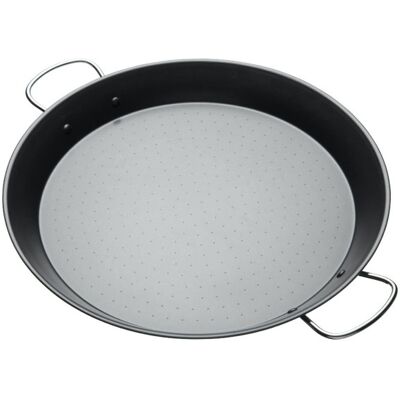 KitchenCraft Poêle à Paella Méditerranéenne 38,5cm - Gris Foncé - Publicité KitchenCraft Poêle à Paella Méditerranéenne 38,5cm - Gris Foncé - Publicité