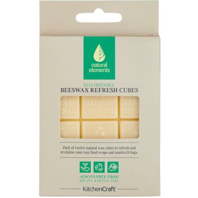 Cubes de cire d'abeille pour emballage alimentaire kitchen craft - Publicité Cubes de cire d'abeille pour emballage alimentaire kitchen craft - Publicité