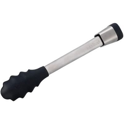 Pince de service express mastrad 28cm inox et silicone noir - Publicité Pince de service express mastrad 28cm inox et silicone noir - Publicité