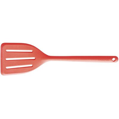 Spatule ajourée silicone antiadhésive mastrad Rouge - Publicité Spatule ajourée silicone antiadhésive mastrad Rouge - Publicité