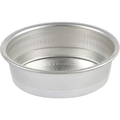 Moule à manqué rond bord haut gobel fer blanc 22cm - Publicité Moule à manqué rond bord haut gobel fer blanc 22cm - Publicité