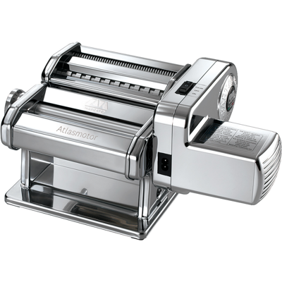 Machine à pâtes marcato atlasmotor 220v acier chromé - Publicité Machine à pâtes marcato atlasmotor 220v acier chromé - Publicité