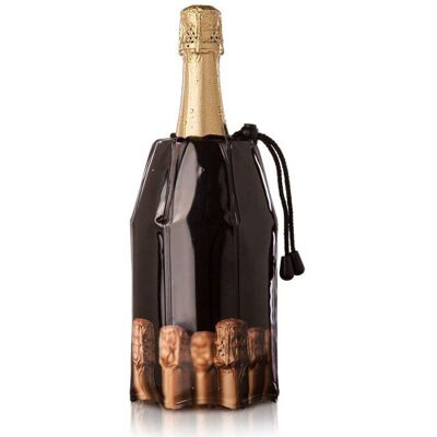 Rafraîchissoir vacu vin rapid ice pour bouteilles de champagne - Publicité Rafraîchissoir vacu vin rapid ice pour bouteilles de champagne - Publicité