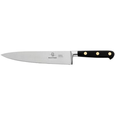 Couteau de tour/chef forgé matfer manche en abs 3 rivets 20cm - Publicité Couteau de tour/chef forgé matfer manche en abs 3 rivets 20cm - Publicité
