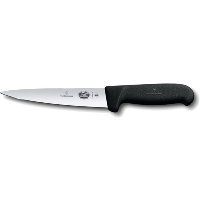 Couteau à désosser et à saigner victorinox 5.5603.12 lame 12cm manche en fibrox - Publicité Couteau à désosser et à saigner victorinox 5.5603.12 lame 12cm manche en fibrox - Publicité