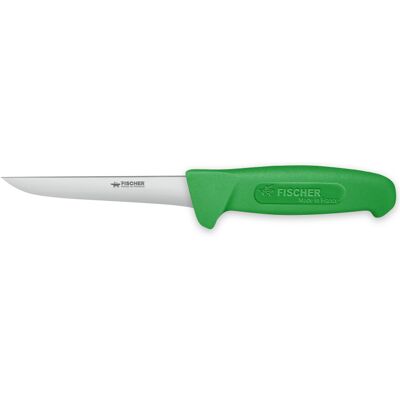 Fischer-Bargoin Couteau à désosser professionnel fischer haccp lame droite 14cm manche vert - Publicité Fischer-Bargoin Couteau à désosser professionnel fischer haccp lame droite 14cm manche vert - Publicité