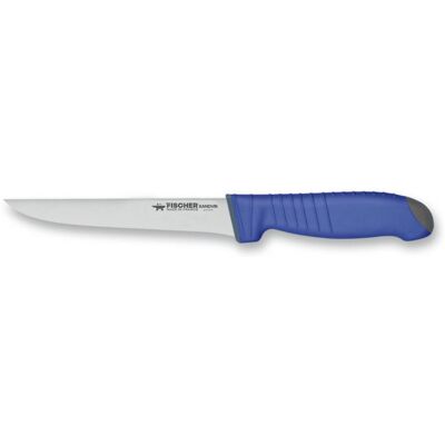 Fischer-Bargoin Couteau à désosser semi flexible 14cm fischer swe-steel dos droit manche ultra confort - Publicité Fischer-Bargoin Couteau à désosser semi flexible 14cm fischer swe-steel dos droit manche ultra confort - Publicité