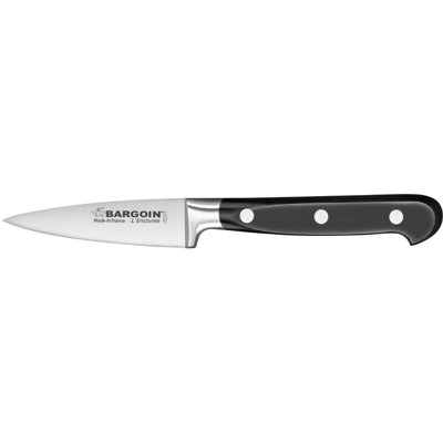 Fischer-Bargoin Couteau d'office bargoin 8cm manche noir - Publicité Fischer-Bargoin Couteau d'office bargoin 8cm manche noir - Publicité