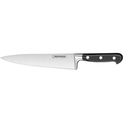 Fischer-Bargoin Couteau de chef bargoin 20cm manche noir - Publicité Fischer-Bargoin Couteau de chef bargoin 20cm manche noir - Publicité