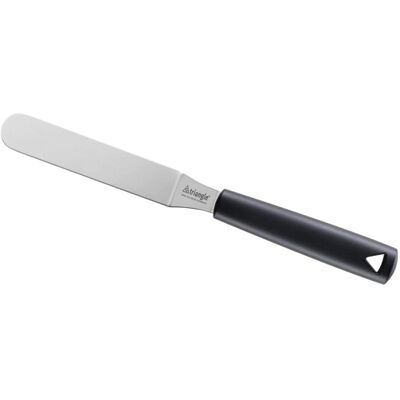 Spatule de pâtissier coudée triangle professionnelle manche en green grip 12 cm - Publicité Spatule de pâtissier coudée triangle professionnelle manche en green grip 12 cm - Publicité