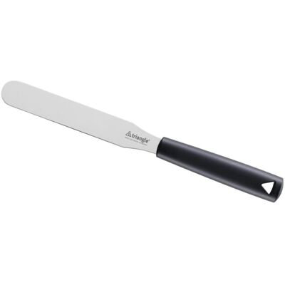Spatule de pâtissier professionnelle triangle manche en green grip 15 cm - Publicité Spatule de pâtissier professionnelle triangle manche en green grip 15 cm - Publicité