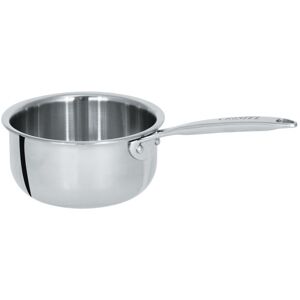 Mini casserole saucier cristel castel'pro en acier inoxydable 18/10 3 ply 12cm - Publicité Mini casserole saucier cristel castel'pro en acier inoxydable 18/10 3 ply 12cm - Publicité