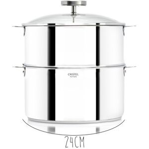 Cuiseur cristel biome diamètre 24cm cuisson saine Framboise - Publicité Cuiseur cristel biome diamètre 24cm cuisson saine Framboise - Publicité