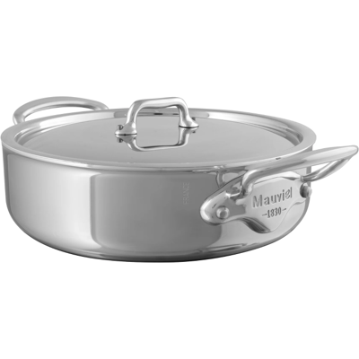 Rondeau mauviel m'urban4 en fonte d'inox avec couvercle en inox compatible induction 24cm - Publicité Rondeau mauviel m'urban4 en fonte d'inox avec couvercle en inox compatible induction 24cm - Publicité