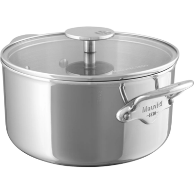 Cocotte mauviel m'urban4 en fonte d'inox avec couvercle en verre compatible induction 16cm - Publicité Cocotte mauviel m'urban4 en fonte d'inox avec couvercle en verre compatible induction 16cm - Publicité