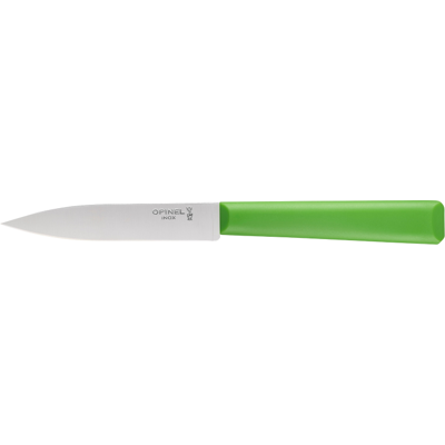Couteau d'office opinel les essentiels + n°312 lame 10cm manche en polymère vert - Publicité Couteau d'office opinel les essentiels + n°312 lame 10cm manche en polymère vert - Publicité