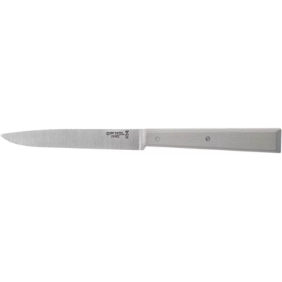 Couteau de table opinel bon appétit bois n°125 lame 11cm en inox manche en charme gris - Publicité Couteau de table opinel bon appétit bois n°125 lame 11cm en inox manche en charme gris - Publicité